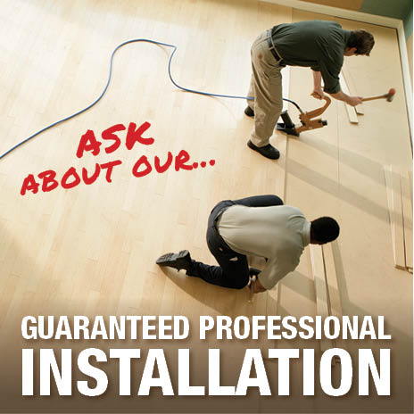 Guaranteed Professional Installation